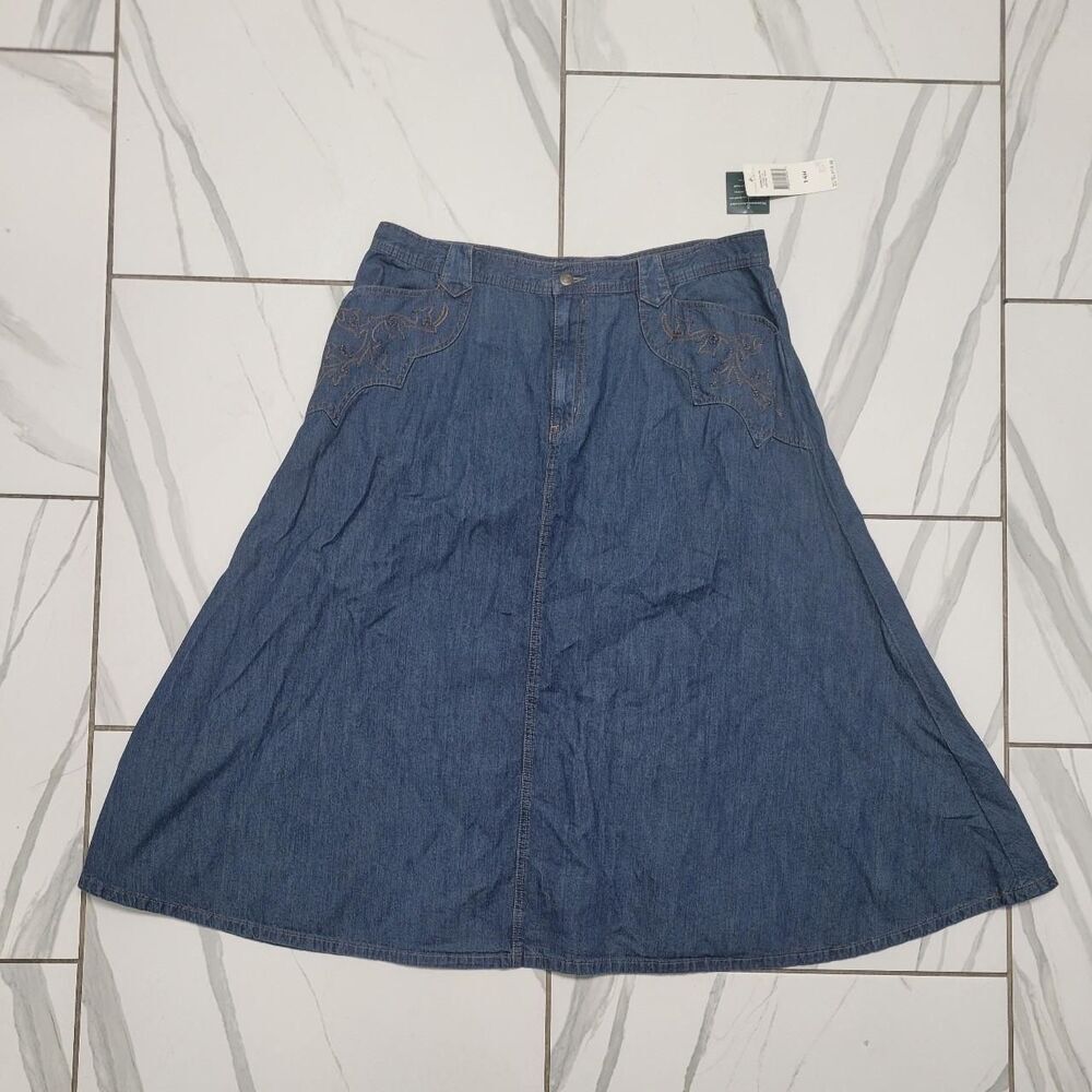 Ralph-lauren Women's Blue and Navy Skirt